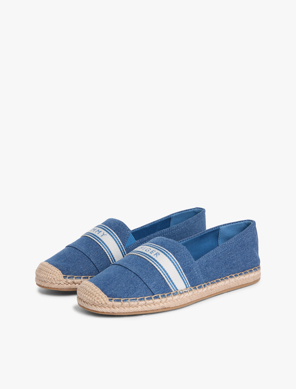 Canvas Denim Espadrilles, Denim, hi-res