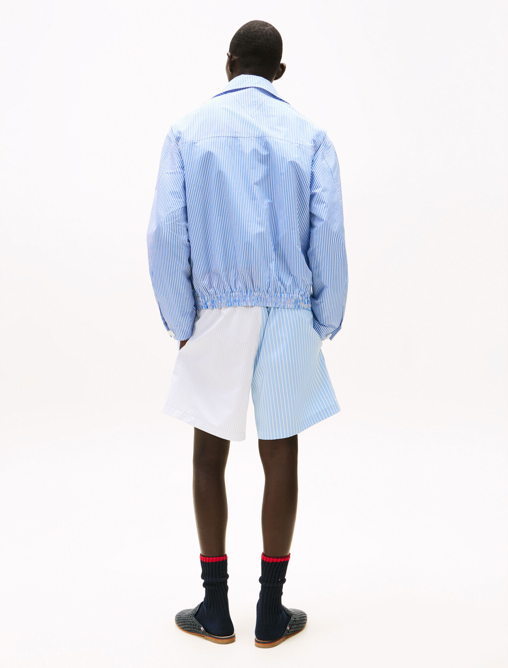 The Runway Collection Ithaca Stripe Ivy Jacket, Blue Stripe, hi-res