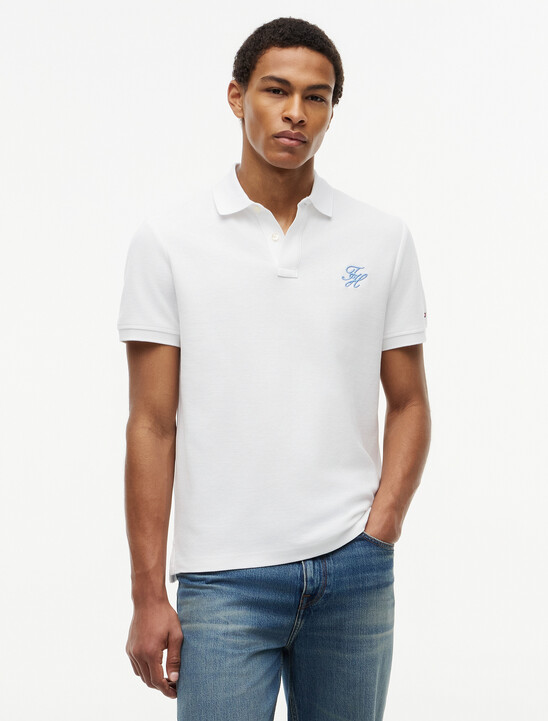Asia Fit Script Logo Regular Polo