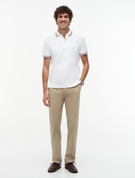 Tipped Slim Polo