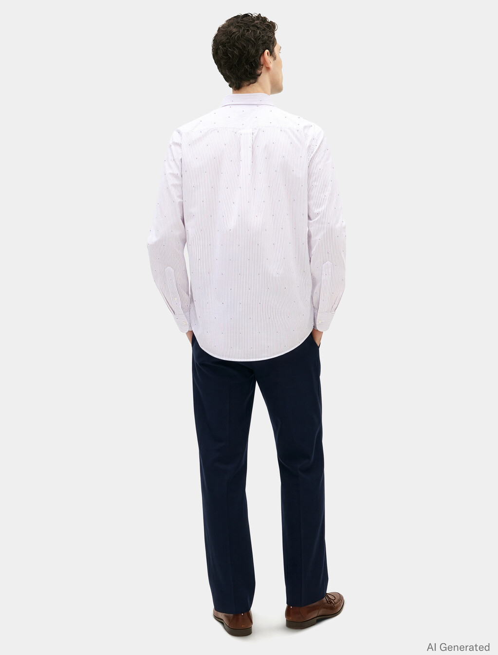 Flex Poplin Fil Coup&eacute; Shirt, Sweet Blue / Stripe, hi-res