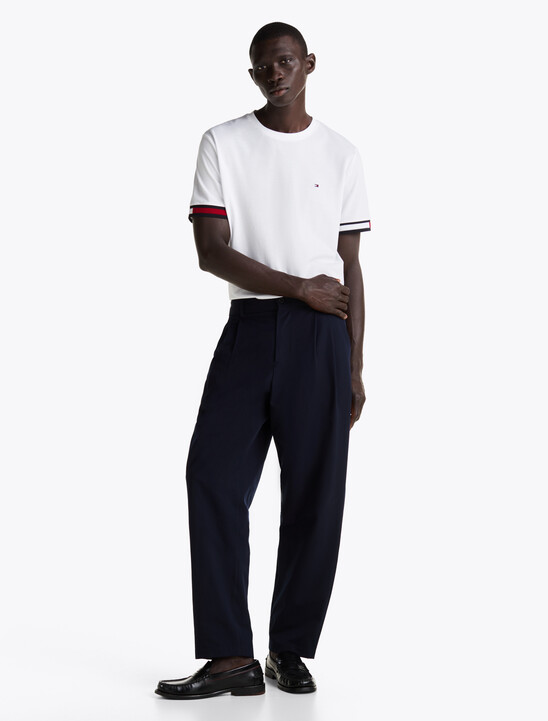 Global Stripe Cuffs T-Shirt