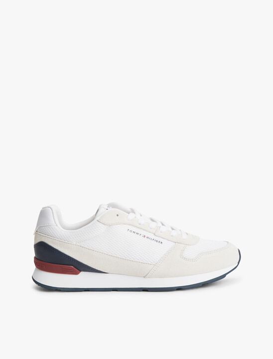 Suede Lightweight Mesh Trainers