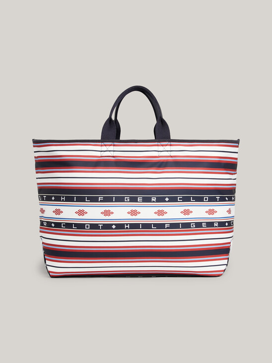 Tommy x CLOT Reversible Stripe Tote