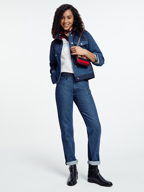 Tommy Icons Contrast Denim Jacket
