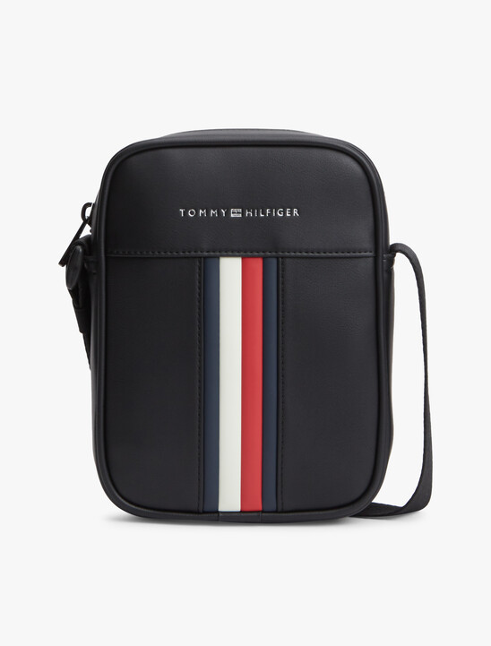Signature Tape Crossbody Reporter Bag