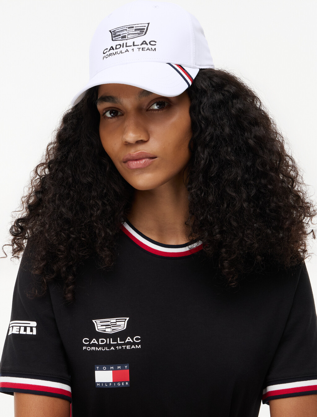 TH x Cadillac Formula 1&reg; Team Replica Baseball Cap, White, hi-res
