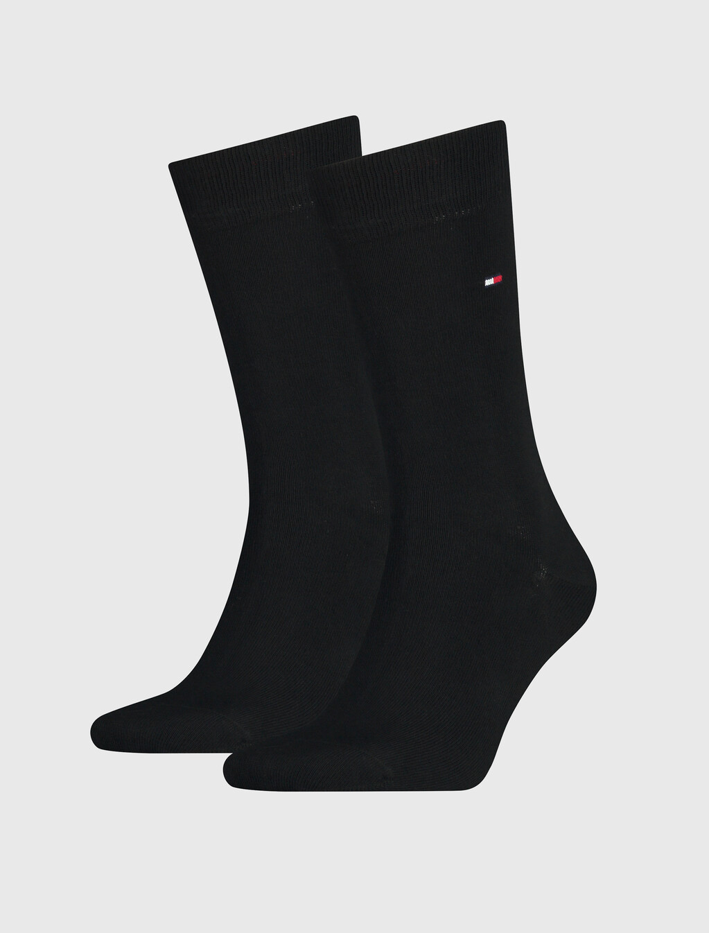 Classic Tommy Flag Socks, Black, hi-res