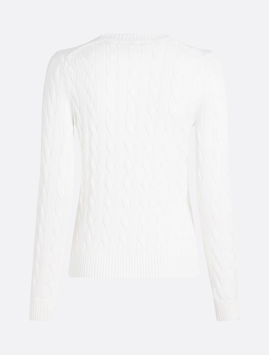 Cable Knit Pullover Sweater