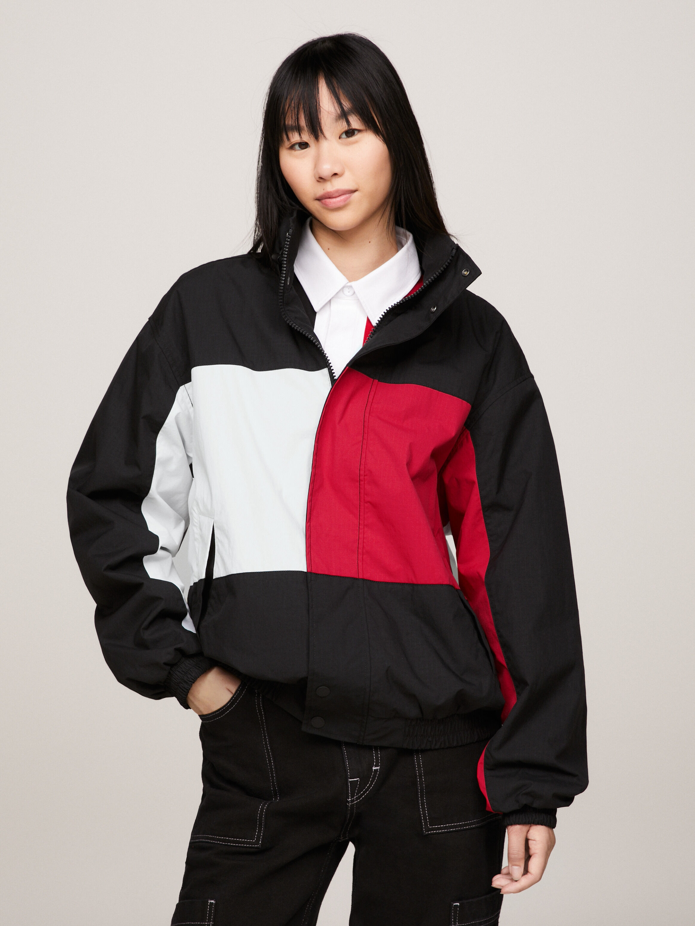 Tommy hilfiger best sale signature jacket