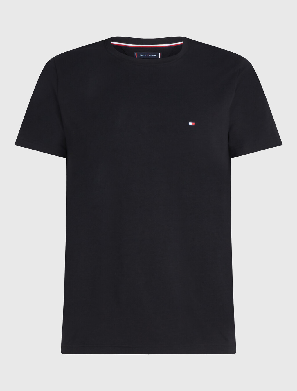 Core Stretch Crewneck T-Shirt, Black, hi-res
