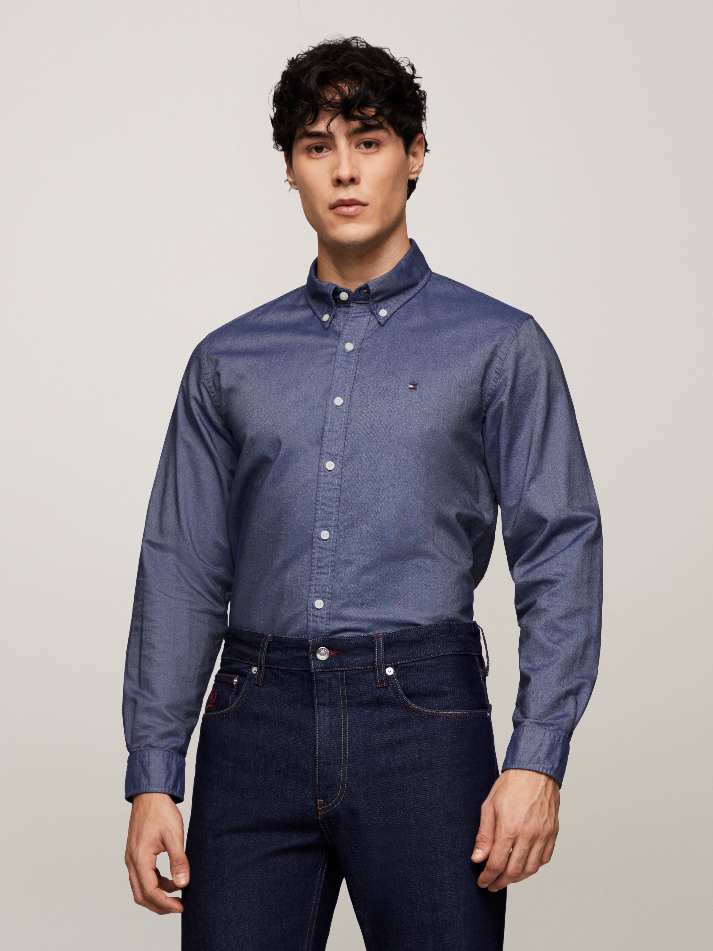 Tommy hilfiger formal shirts outlet