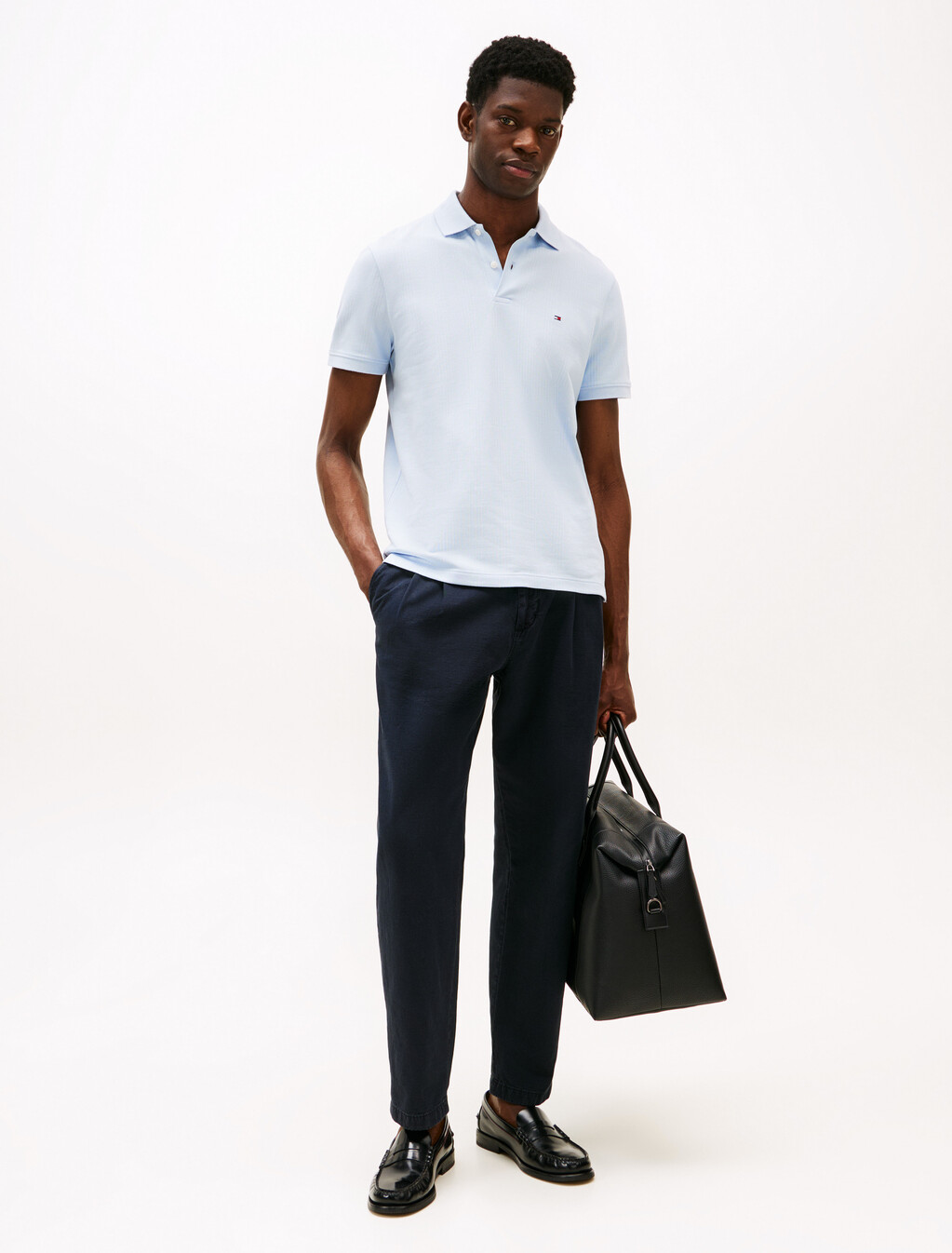 Regular Fit Polo Shirt, Breezy Blue, hi-res