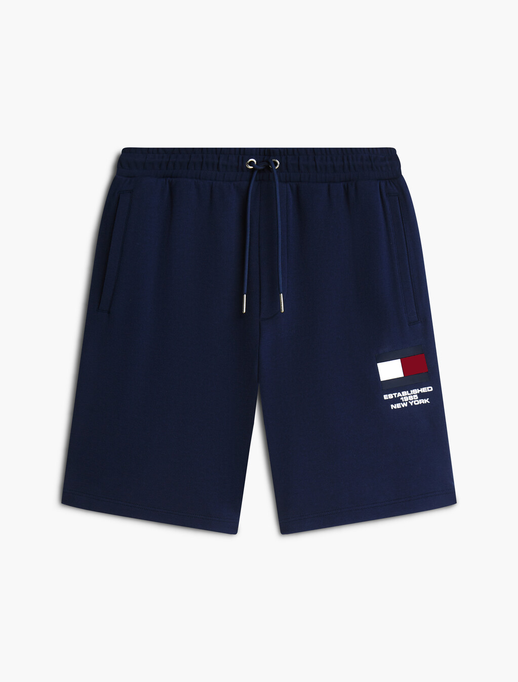 Pique Interlock Sweat Shorts, Carbon Navy, hi-res