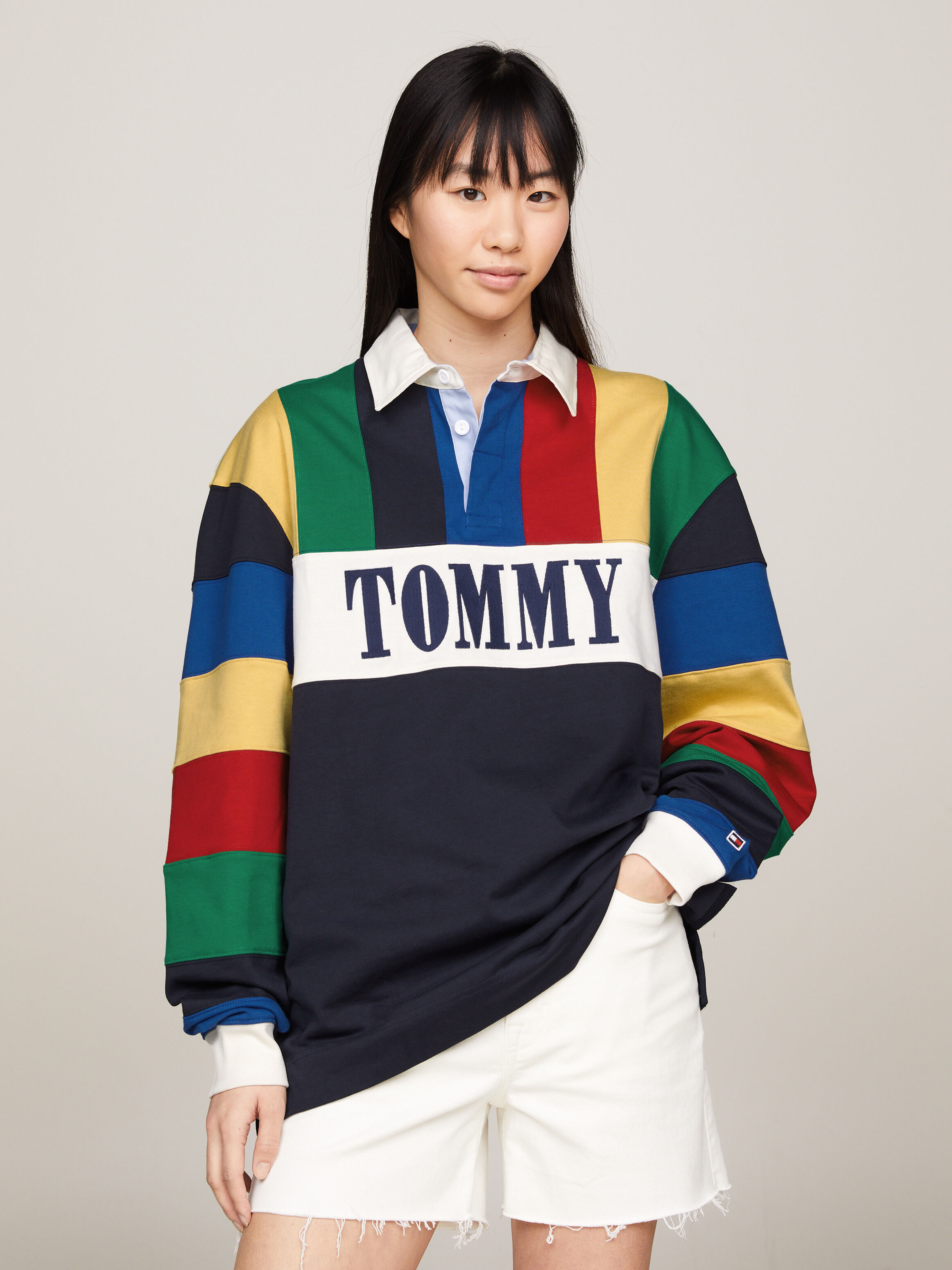 TJ x INTERNATIONAL GAMES Multicolour Rugby Shirt multi Tommy Hilfiger Malaysia