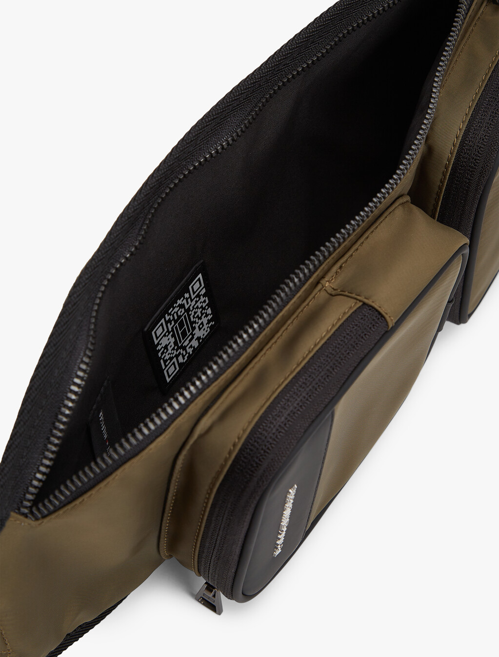 Metal Logo Crossbody Sling Bag, Willow Green, hi-res