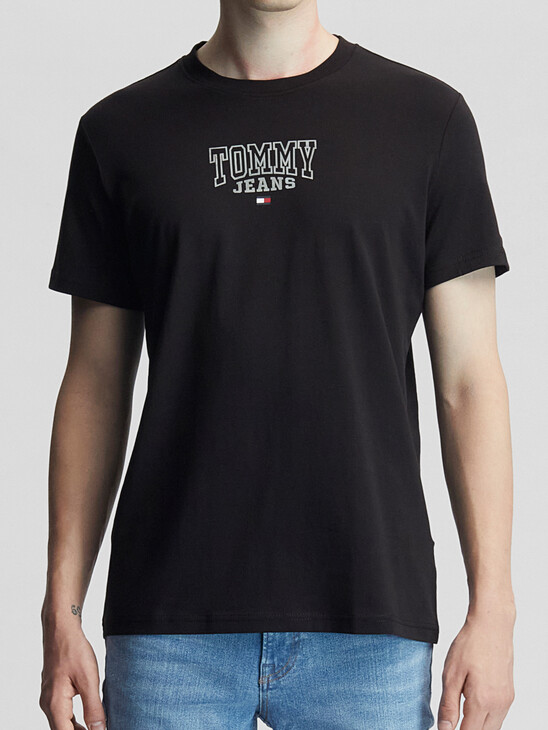 METALLIC FOIL ENTRY GRAPHIC T-SHIRT