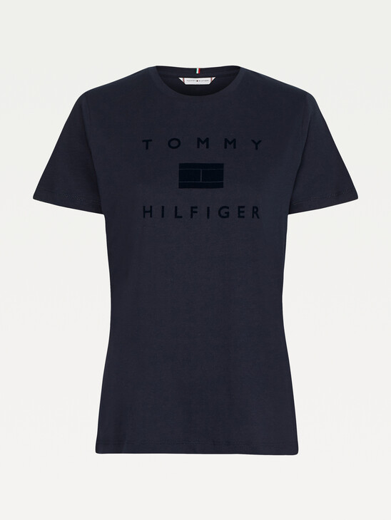 Organic Cotton Tonal Logo T-Shirt Organic Cotton Tonal Logo T-Shirt