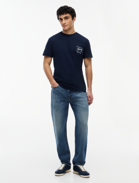 Flag Graphic Print T-Shirt