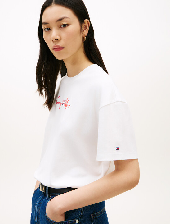 Asia Fit Graphic Double Knit T-Shirt
