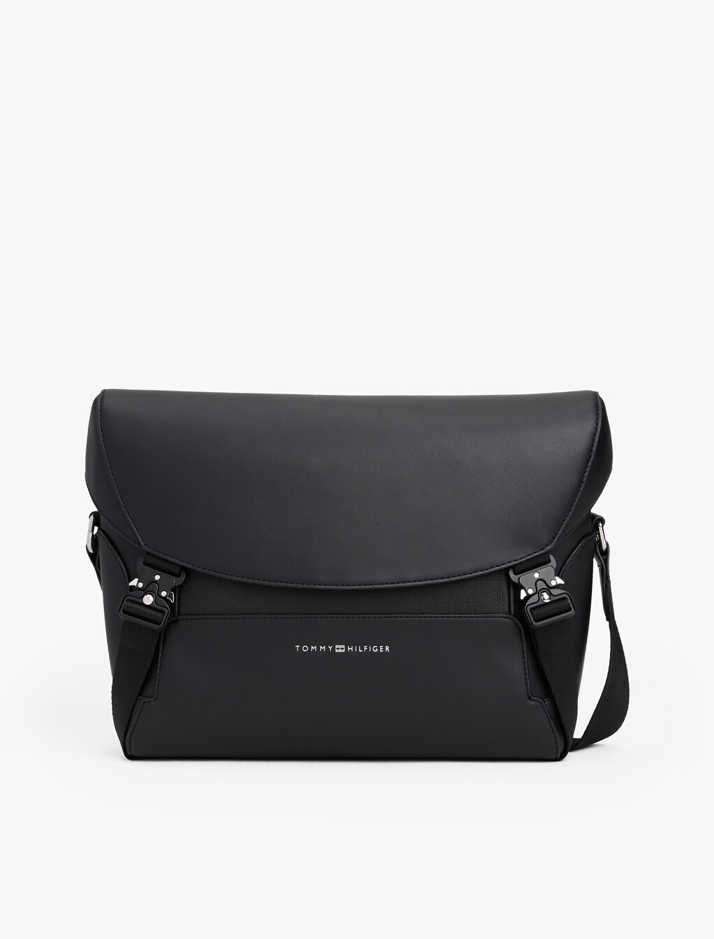 Modern Messenger Bag, Black, hi-res
