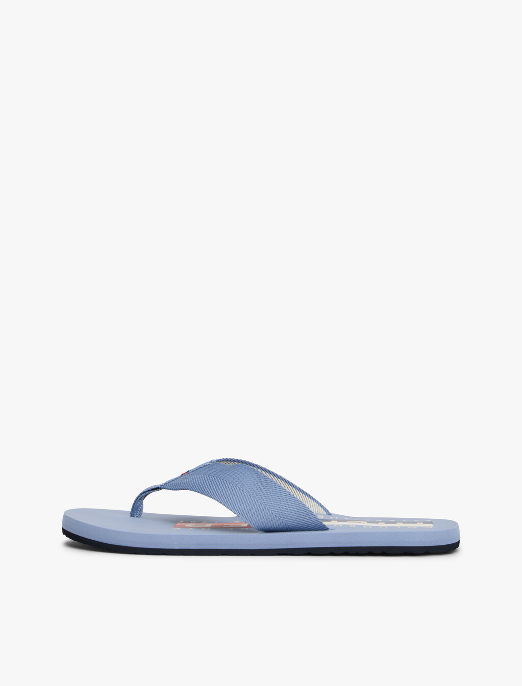 Webbing Strap Flip-Flops, Brisk Blue, hi-res
