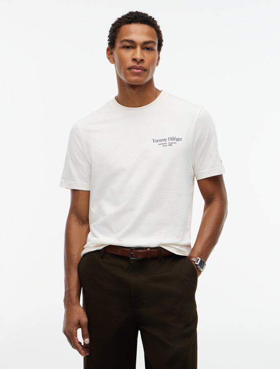Back Logo Crew Neck T-Shirt