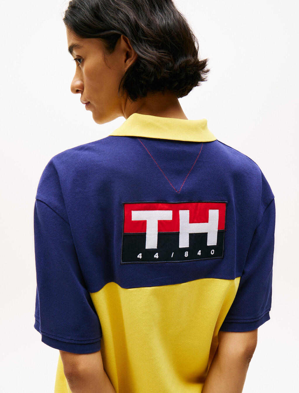 Hilfiger Sailing Back Logo Polo Shirt, Soft Sunflower, hi-res