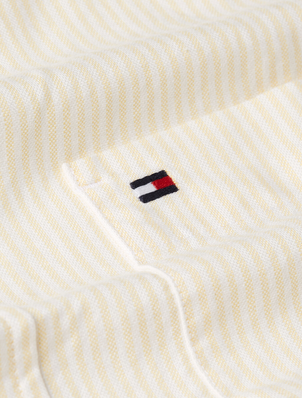 Heritage Oxford Stripe Shirt, Citronella / Optic White, hi-res