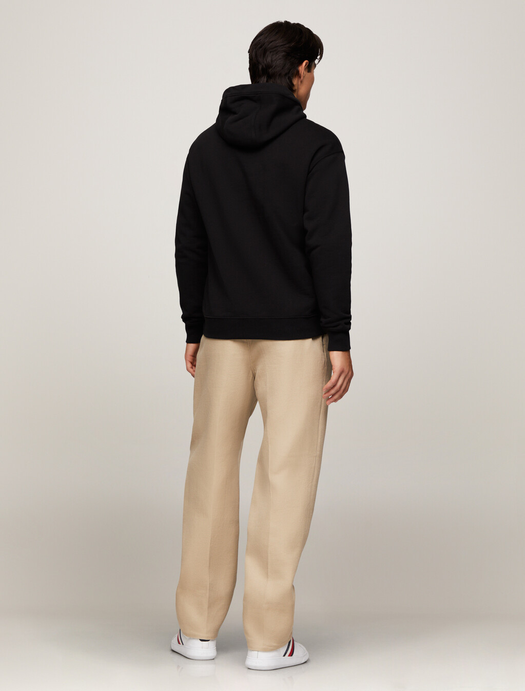 Monotype Heavy Twill Hoodie, Black, hi-res
