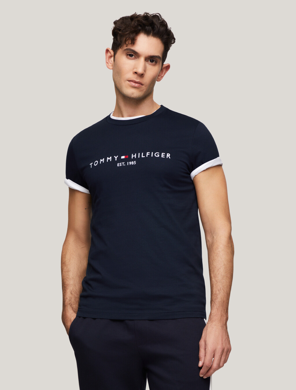 Core Tommy Logo T-Shirt, Desert Sky, hi-res