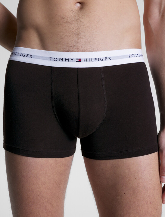 3-Pack Logo Waistband Trunks