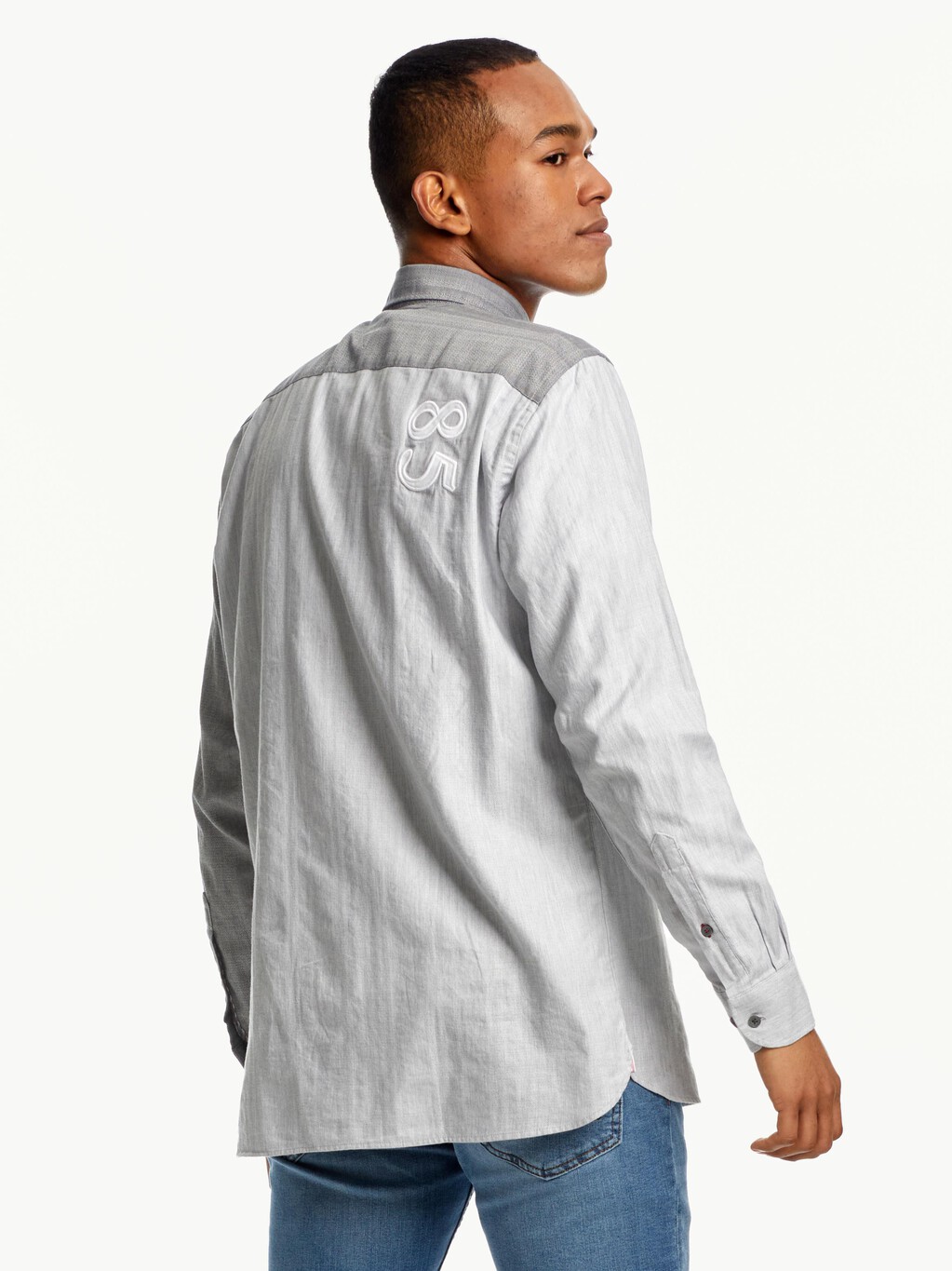 Crest Logo Relaxed Fit Shirt