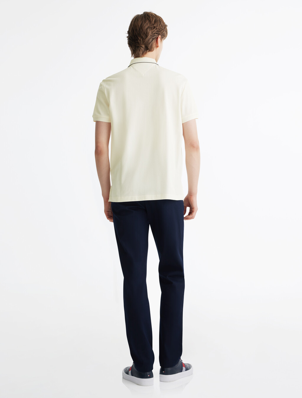 Hilfiger Icon Regular Polo, Ivory Petal, hi-res