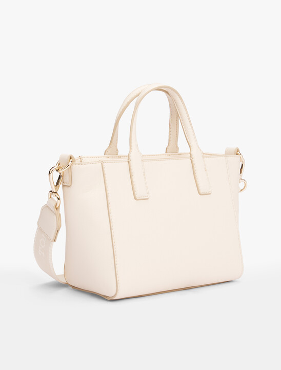 TH Soft Logo Strap Tote, Sugarcane TH Soft Logo Strap Tote