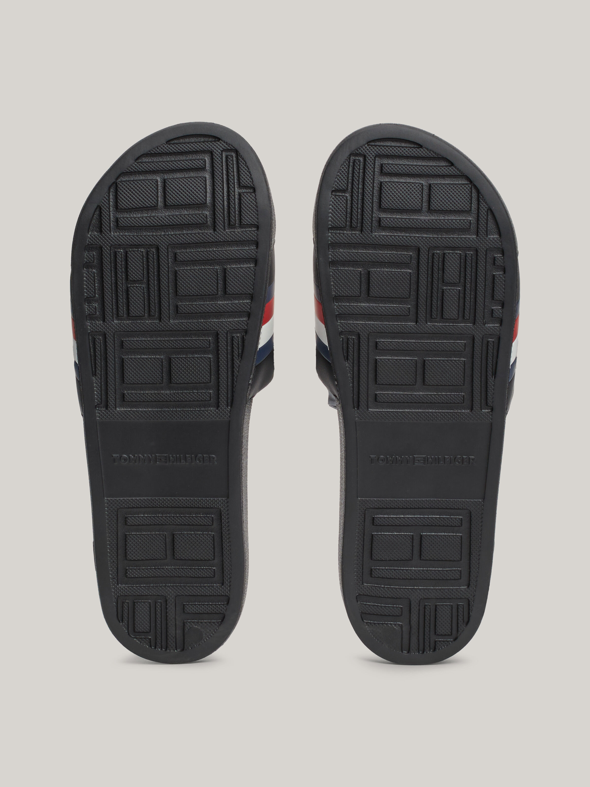 Signature Tape Pool Slides black Tommy Hilfiger Malaysia