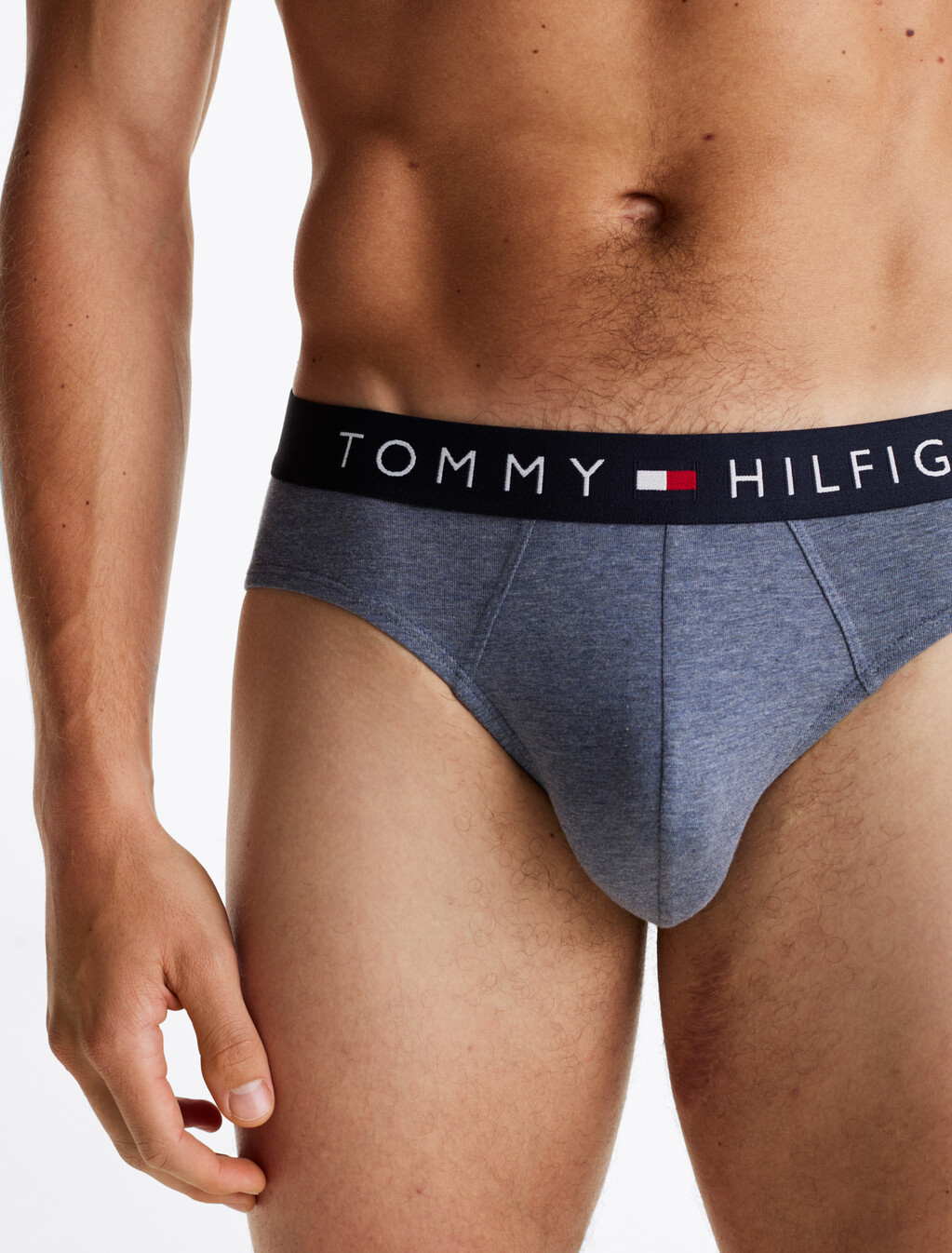 3-Pack TH Original Print Briefs, Stripe/Blue Heather, hi-res