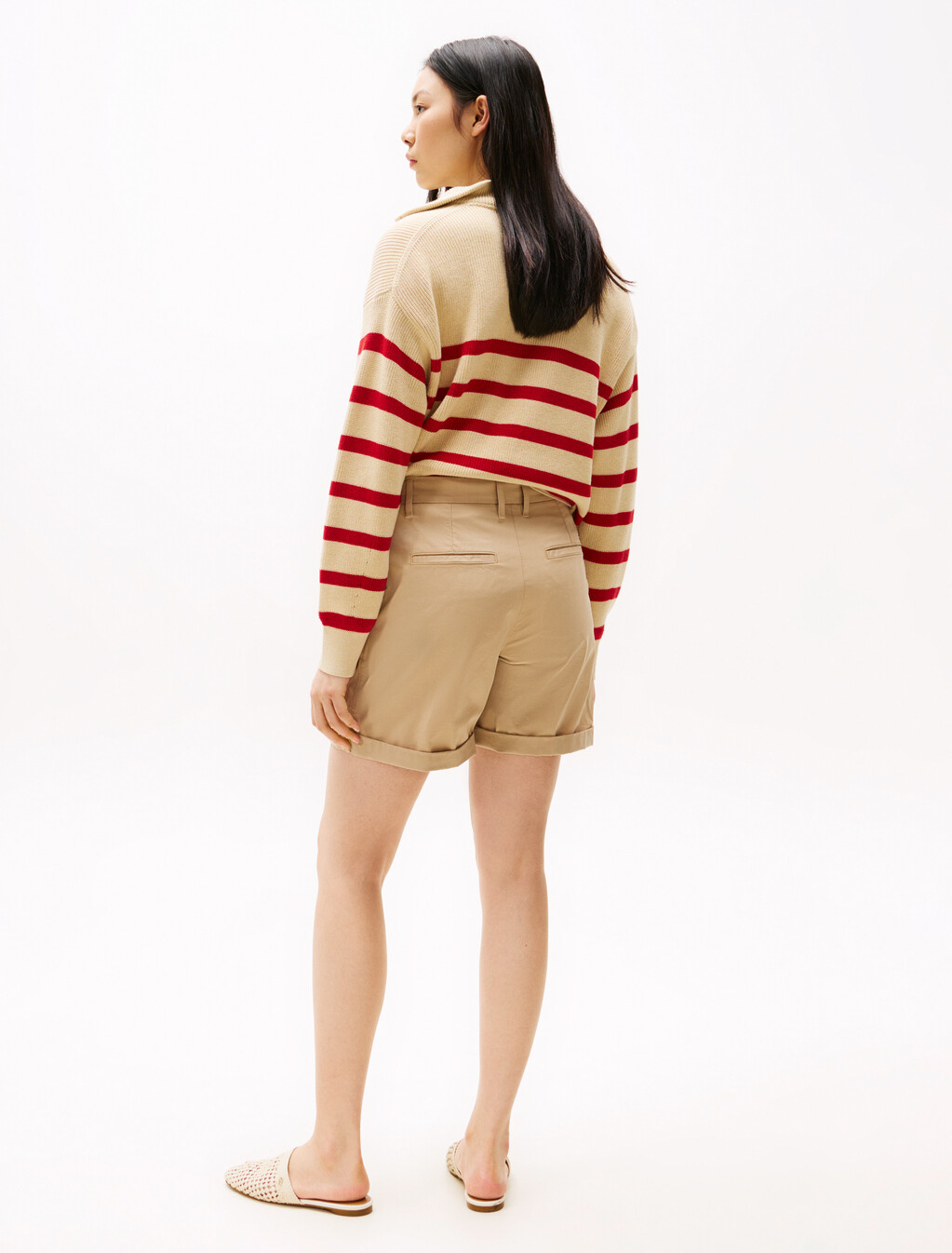 Pleated Shorts, Tundra Brown, hi-res