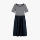Dark Night Navy /Ecru Stp