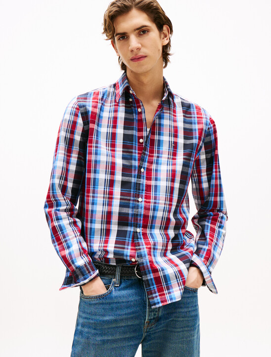 Flex Poplin Heritage Check Shirt