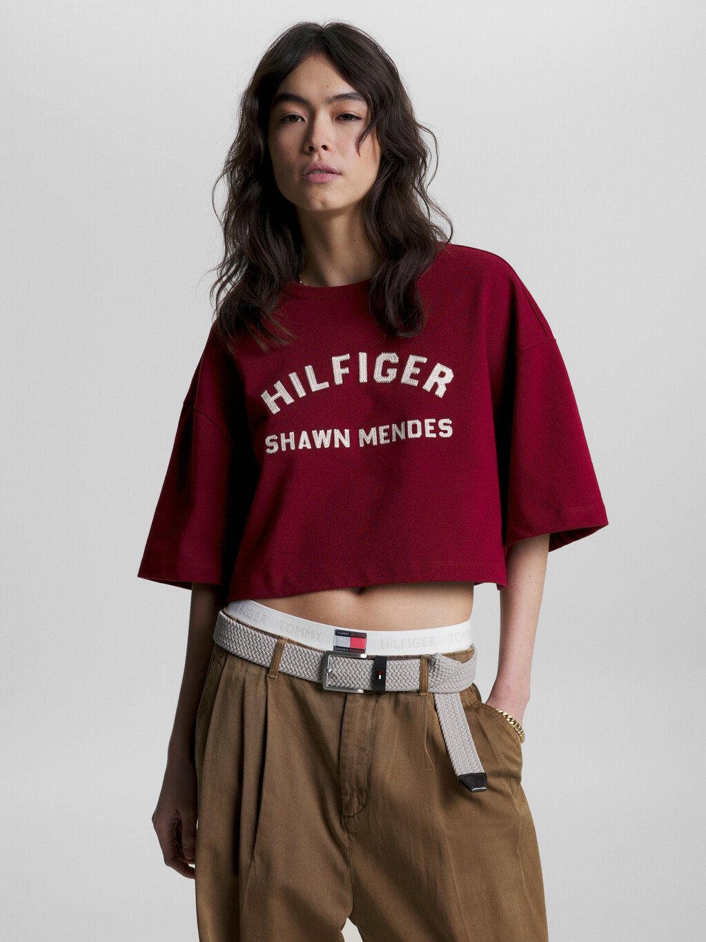 TOMMY HILFIGER X SHAWN MENDES T-SHIRT | red Tommy Malaysia