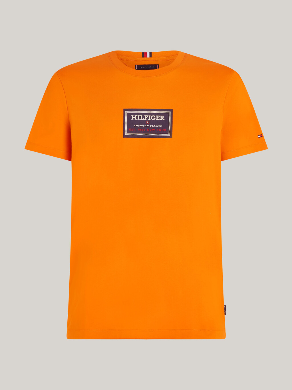 Logo Print Jersey T-Shirt, Rich Ochre, hi-res