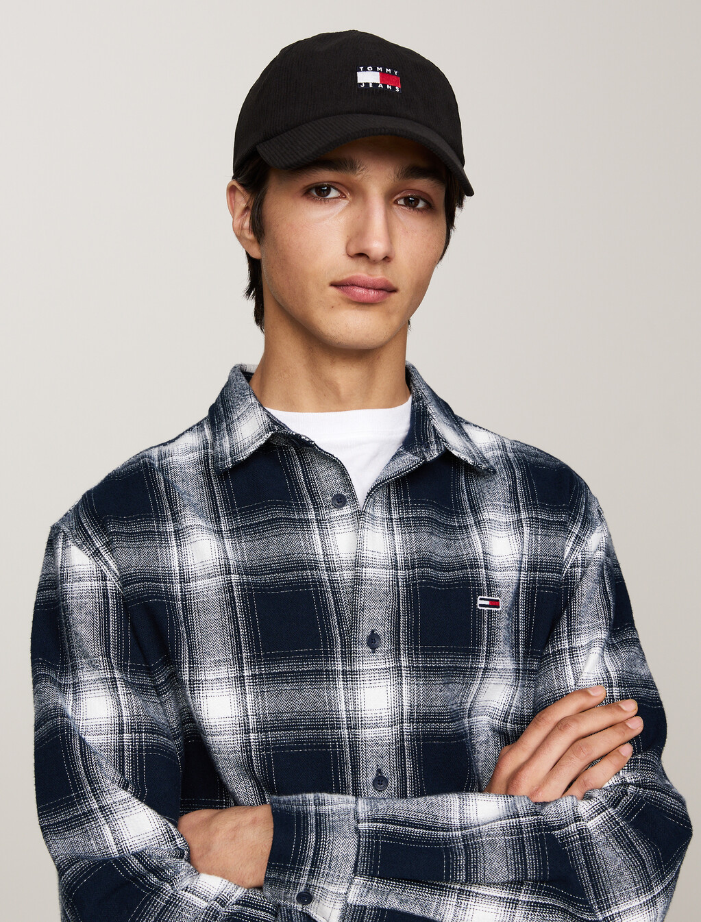 Heritage Corduroy Baseball Cap, Black, hi-res