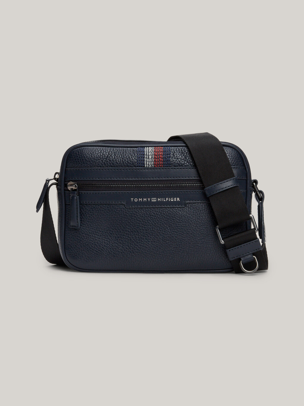 Casual Leather Camera Bag, Space Blue, hi-res