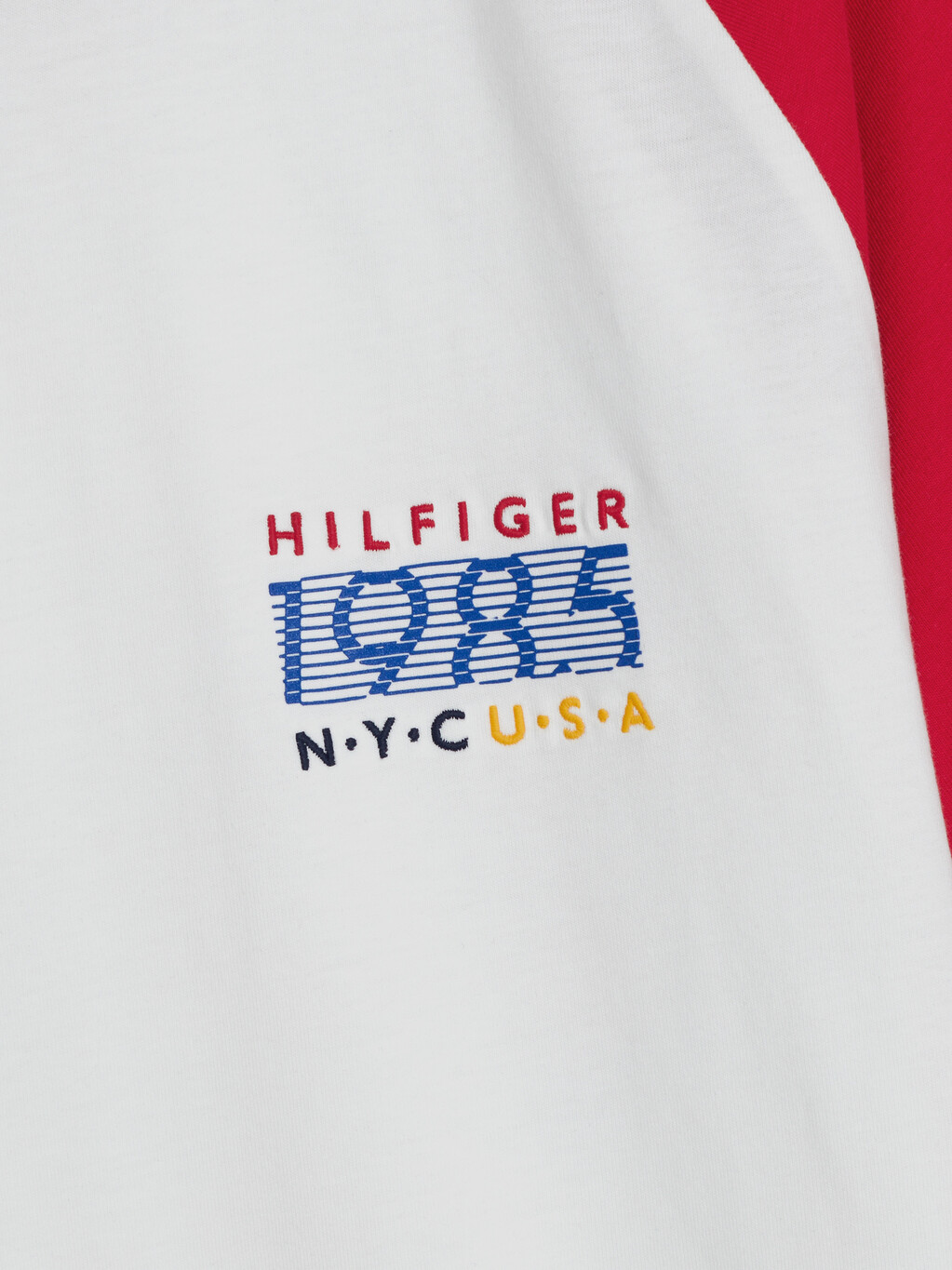 Hilfiger Team Graphic T-Shirt, Primary Red/Ecru, hi-res