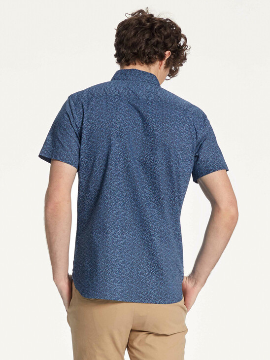 MICRO PRINT ORGANIC COTTON SHIRT MICRO PRINT ORGANIC COTTON SHIRT