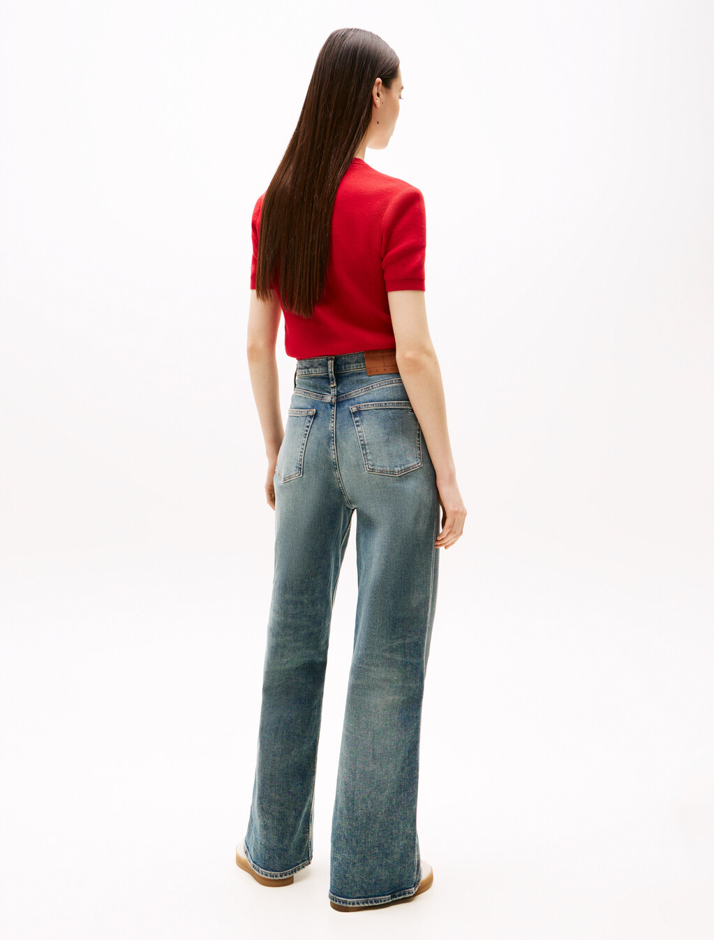 Claire High Rise Wide Leg Jeans, Denim Dark, hi-res