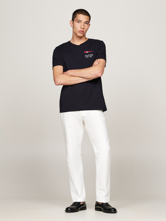 Exclusive Hilfiger Flag Crew Neck T-Shirt