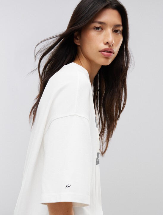 Washed Flag Relaxed Jersey T-Shirt