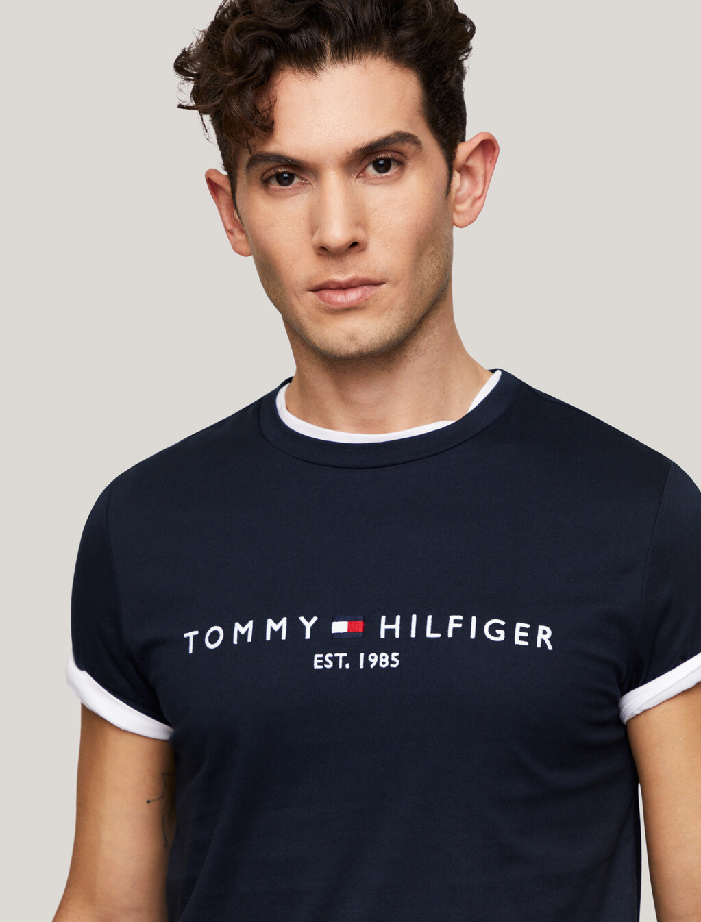 Core Tommy Logo T-Shirt, Desert Sky, hi-res